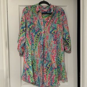 Lilly Pulitzer beach coverup
